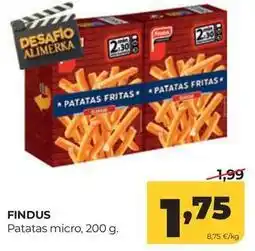 Alimerka Findus - patatas micro oferta