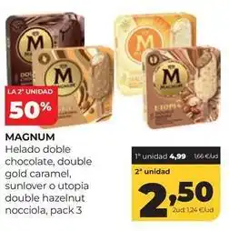 Alimerka Magnum - helado doble chocolate oferta