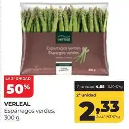 Alimerka Verleal - espárragos verdes oferta