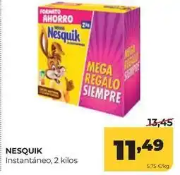 Alimerka Nesquik - instantaneo oferta