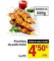SPAR Pinchitos de pollo halal oferta