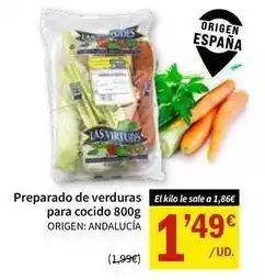 SPAR Origen - preparado de verduras para cocido oferta