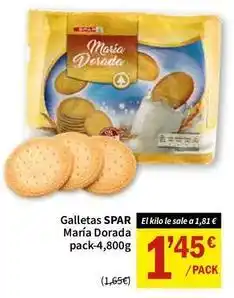 SPAR Spar - galletas maria dorada oferta