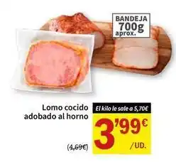 SPAR Lomo cocido adobado al horno oferta