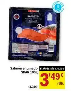 SPAR Spar - salmon ahumado oferta