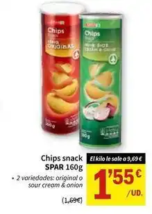 SPAR Spar - chips snack oferta