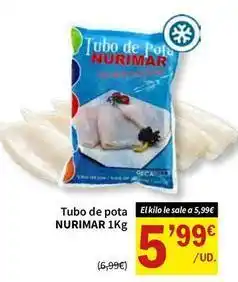 SPAR Tubo de pota oferta