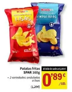 SPAR Spar - patatas fritas oferta