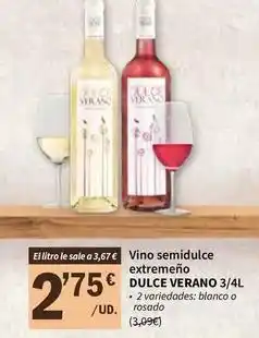 SPAR Blanco - vino semidulce extremeno oferta