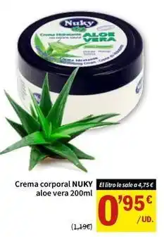 SPAR Crema corporal oferta