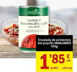 SPAR Manjares - ensalada de pimientos del piquillo oferta