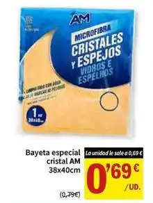 SPAR Cristal - bayeta especial oferta