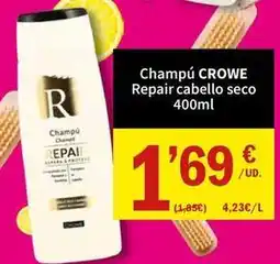SPAR Crowe - repair cabello seco oferta