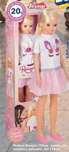 Tiendas MGI Muñeca rosidura oferta