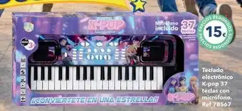 Estrella - teclado electronico kppa 37 teclas con microfono