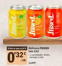 SPAR Frised - refresco oferta