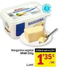 SPAR Spar - margarina vegetal oferta