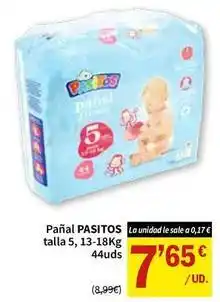 SPAR Pasitos - pañal talla 5 oferta