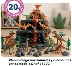 Tiendas MGI Mega - wenno mega box animales y dinosaurios varios modelos oferta