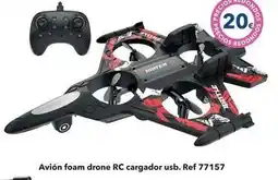Tiendas MGI Avion foam drone rc cargador usb. ref 77157 oferta