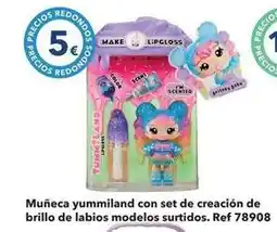 Tiendas MGI Redondo - muñeca yummilland con set de creacion de brillo de labios modelos surtidos. ref 78908 oferta