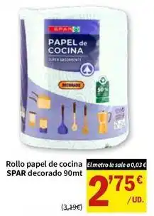 SPAR Spar - rollo papel de cocina oferta