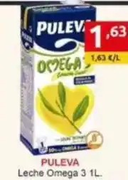 Supermercados Extremadura Puleva - leche omega 3 oferta