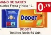 Supermercados Extremadura Dodot - toallitas basic oferta