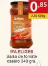 Supermercados Extremadura Ifa eliges - salsa de tomate casero oferta