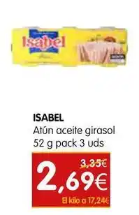 Isabel - atun aceite girasol