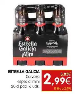 Dicost Estrella galicia - cerveza especial mini oferta