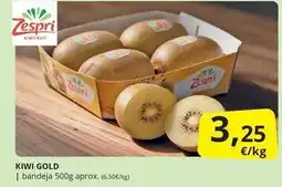 Supermercados MAS Zespri - kiwi gold oferta