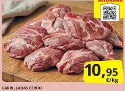 Supermercados MAS Carrilladas cerdo oferta