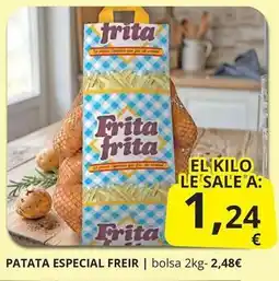 Supermercados MAS Patata especial freir oferta