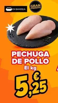 Supeco Pechuga de pollo oferta
