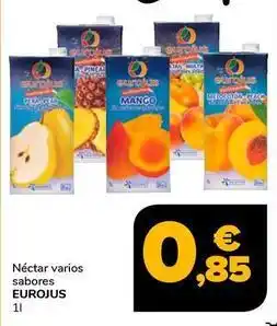 Supeco Eurojus - nectar varios sabores oferta