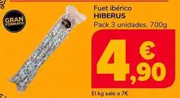 Supeco Hiberus - fuet iberico oferta
