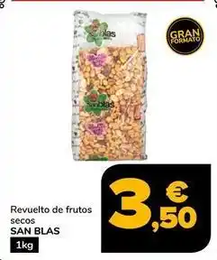 Supeco San blas - revuelto de frutos secos oferta