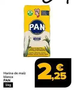 Supeco Pan - harina de maíz blanca oferta