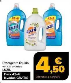 Supeco Luzil - detergente liquido varios aromas oferta