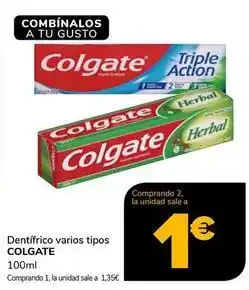 Supeco Colgate - dentífrico oferta