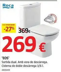 Bauhaus Roca - pack wc eos oferta