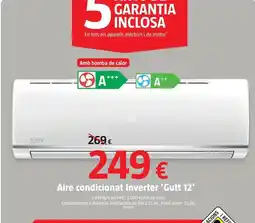 Bauhaus Gutt - aire acondicionado inverter 12 oferta