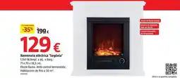 Bauhaus Chimenea eléctrica segovia oferta