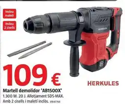 Bauhaus Herkules - martillo demoledor ab1500x oferta