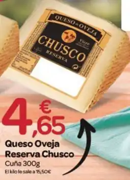 Supermercados El Jamón Chusco Queso Oveja Reserva oferta