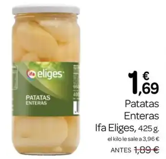 Ifa Eliges patatas enteras