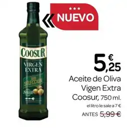 Supermercados El Jamón Coosur aceite de oliva vigen extra oferta