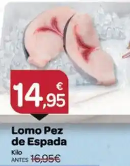 Supermercados El Jamón Lomo Pez de Espada oferta