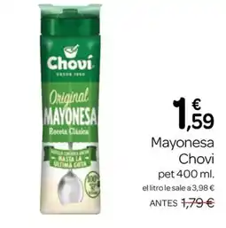Supermercados El Jamón Chovi mayonesa oferta